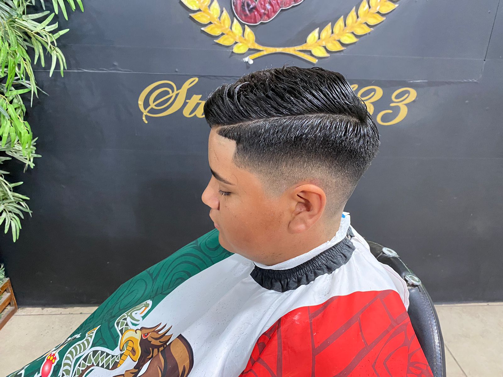 Raya Lateral Definida con Drop Fade